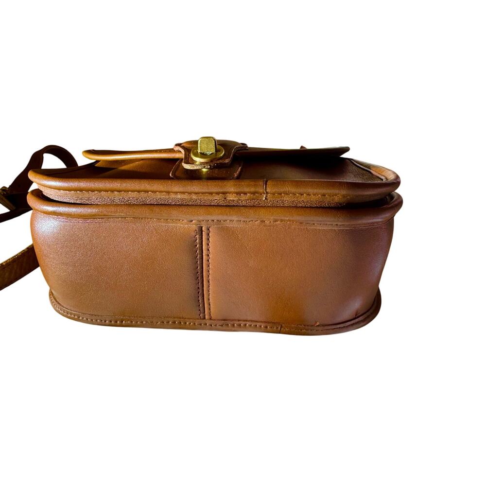 Vintage leather saddle bag - Picture 8 of 8